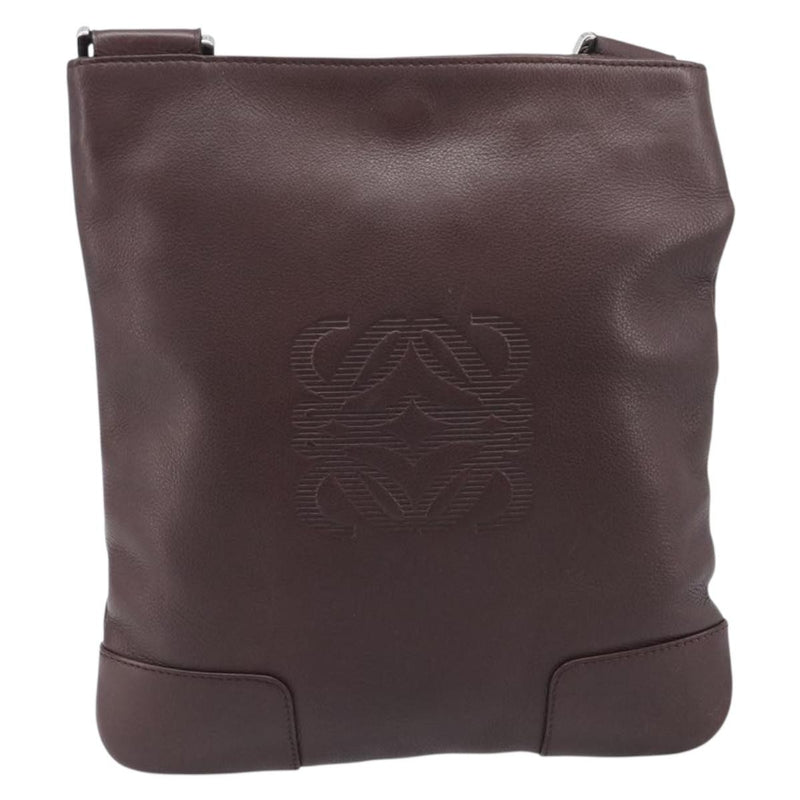 Loewe Anagram Leather Brown Bag