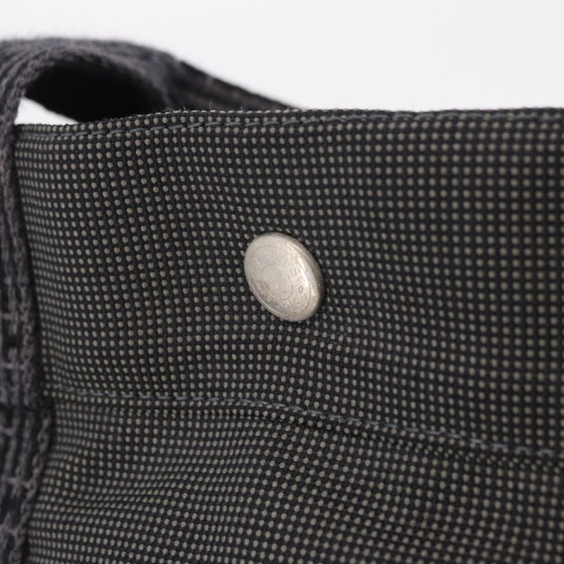 Hermes Fourre-Tout Herline Gray Canvas Bag