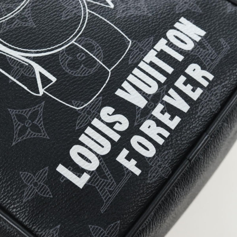 Louis Vuitton Danube Limited Edition Vivienne Monogram Eclipse Black Canvas Bag