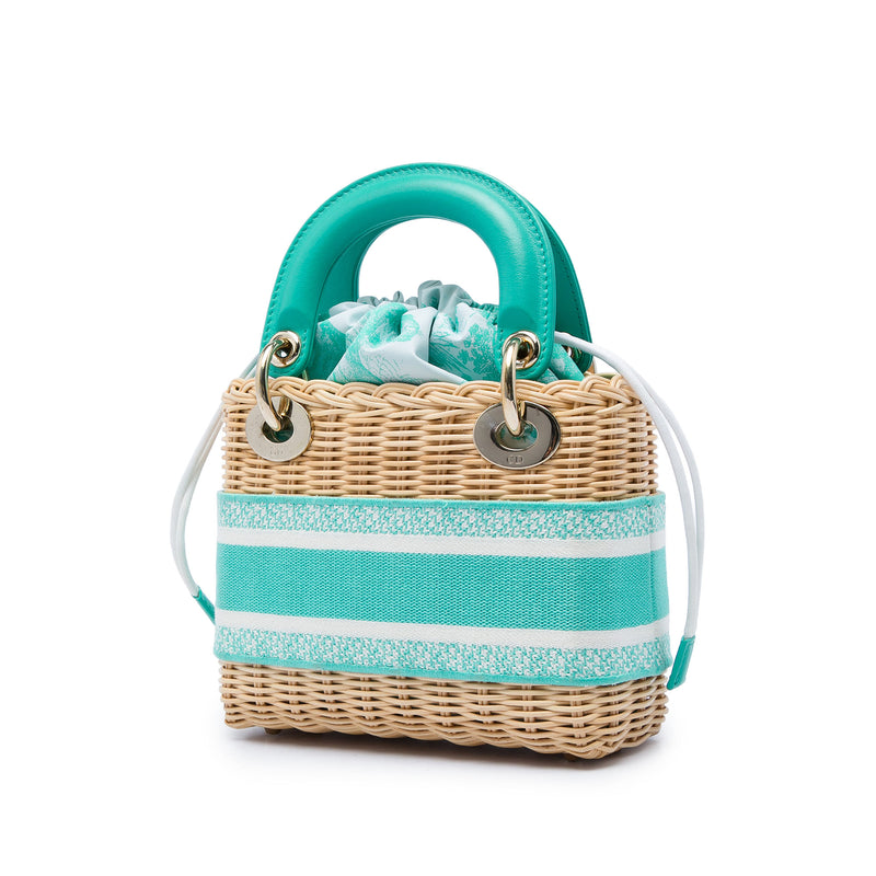 Mini Wicker Toile de Jouy Lady Dior - Image 2