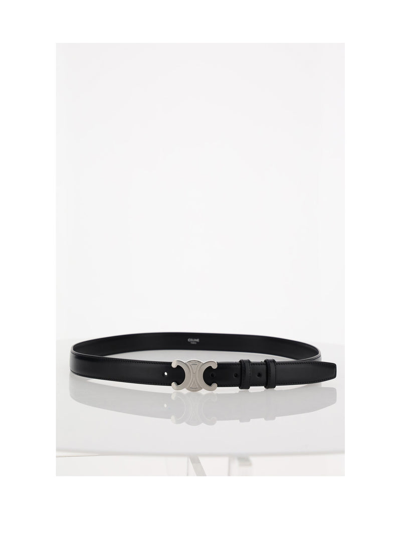 Celine Calf Leather Belt — Black