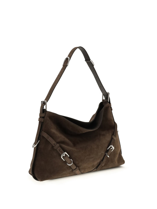 Givenchy Shoulder Bag — Brown Calf Suede