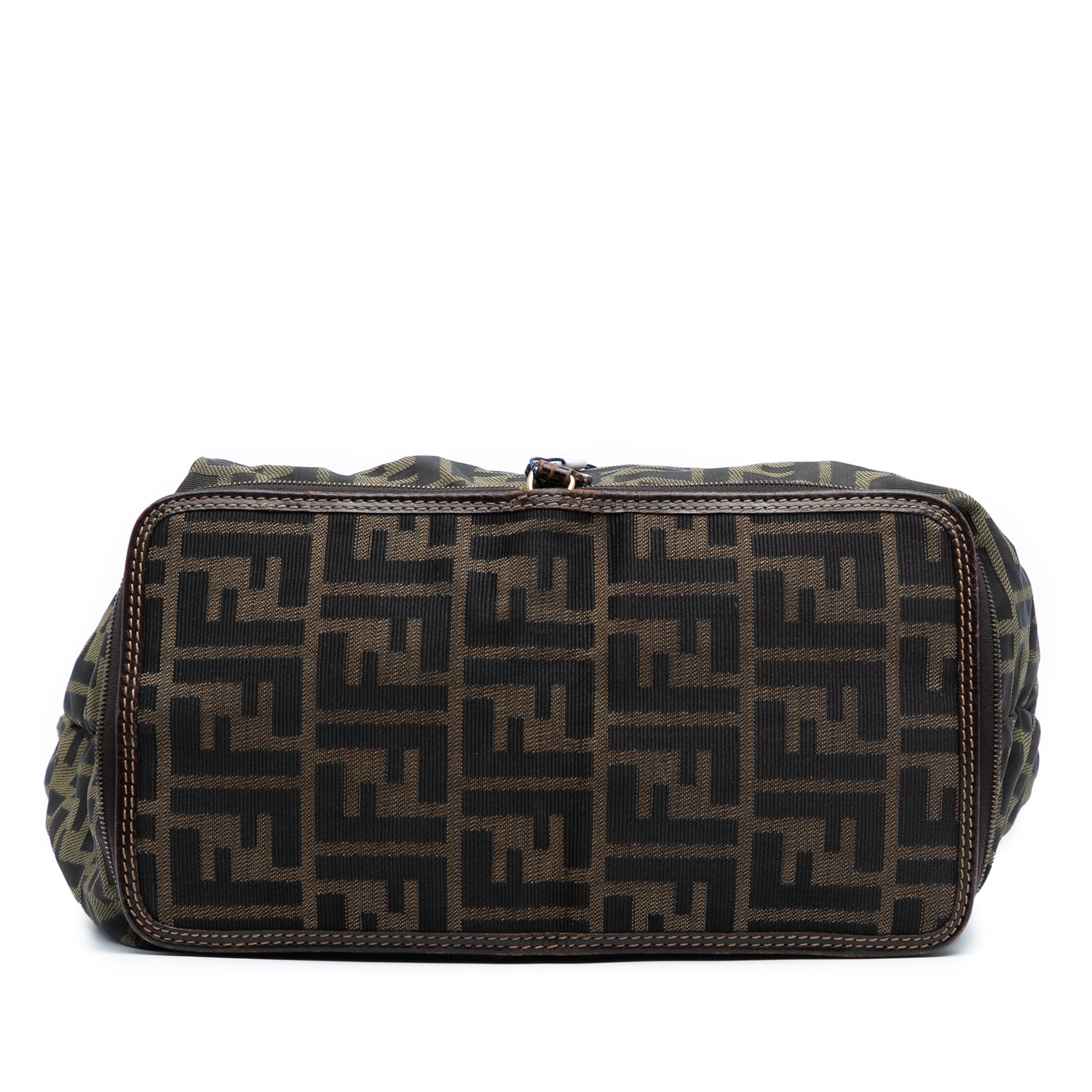 Zucca Canvas and Nylon Foldable Tote - Image 3