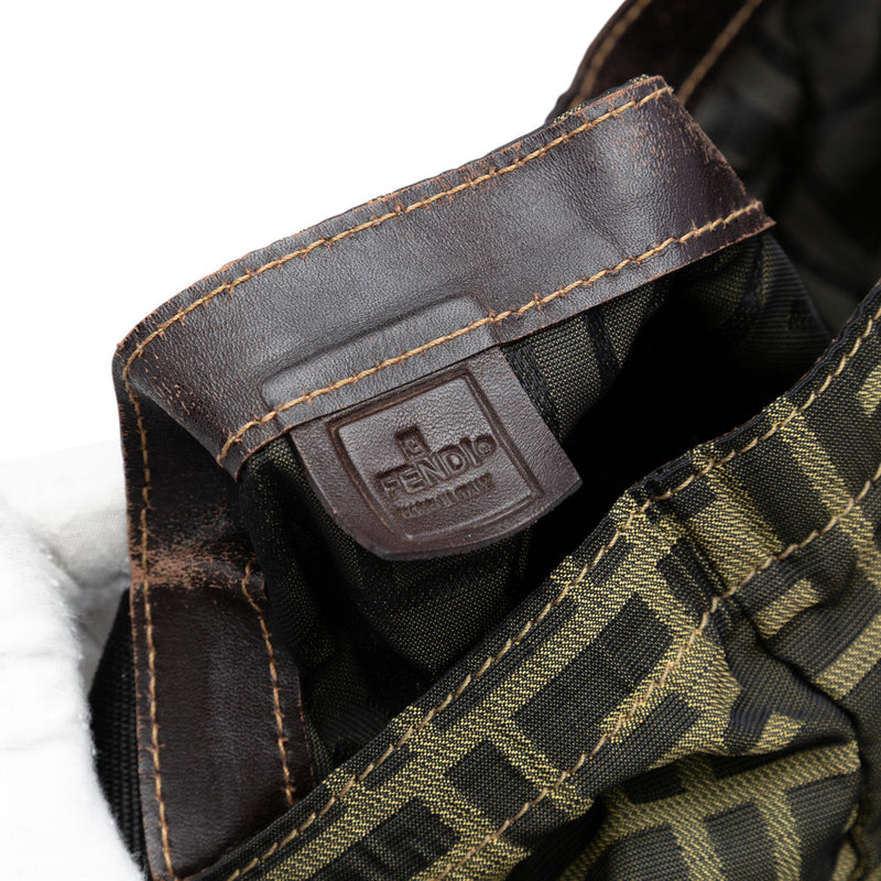Zucca Canvas and Nylon Foldable Tote - Image 5