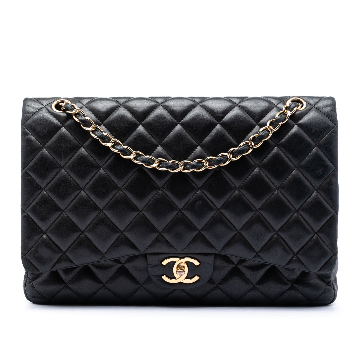 Maxi Classic Lambskin Double Flap - Image 1