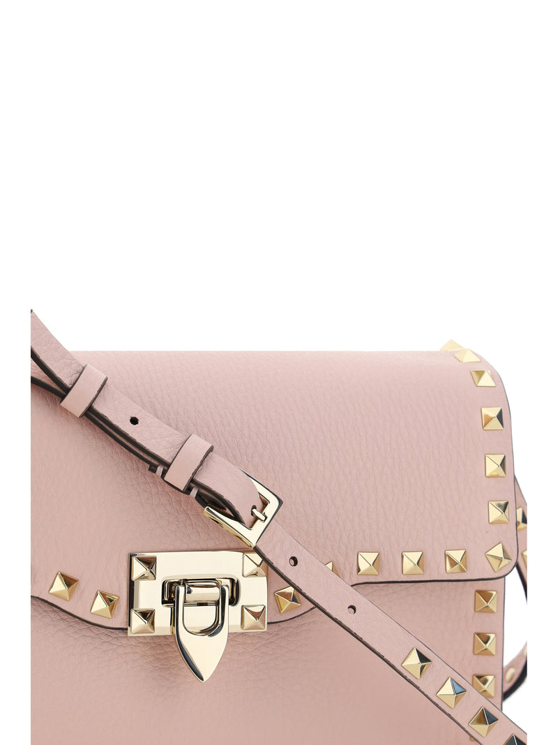 Valentino Garavani Shoulder Bag — Pink Calf Leather