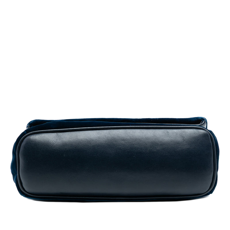 Small Velvet Monogram West Hollywood Crossbody - Image 3