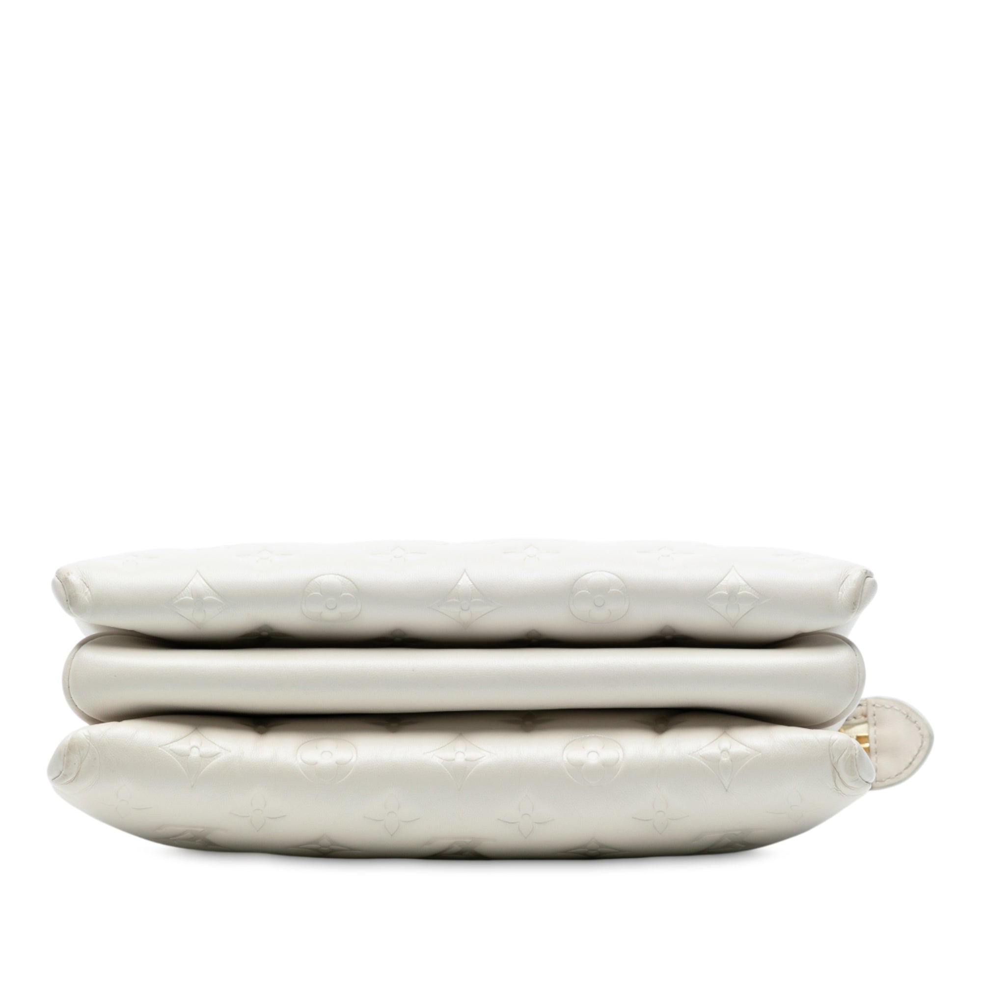 Monogram Embossed Puffy Lambskin Coussin PM - Image 3