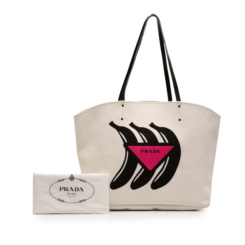 Canvas Canapa Printed Banana Tote - Image 7