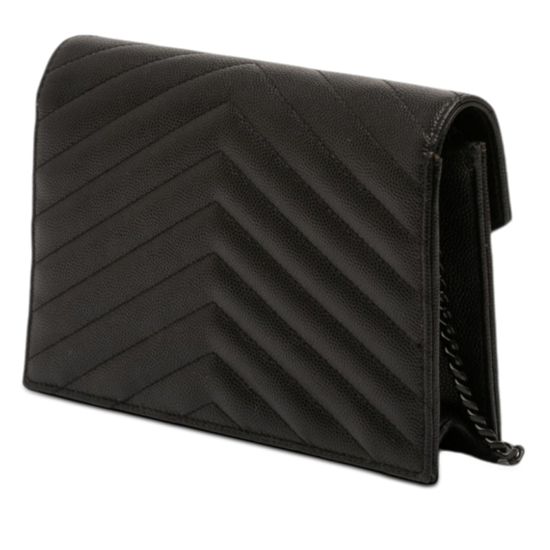 Grain De Poudre Cassandre Monochrome Envelope Chain Wallet - Image 2