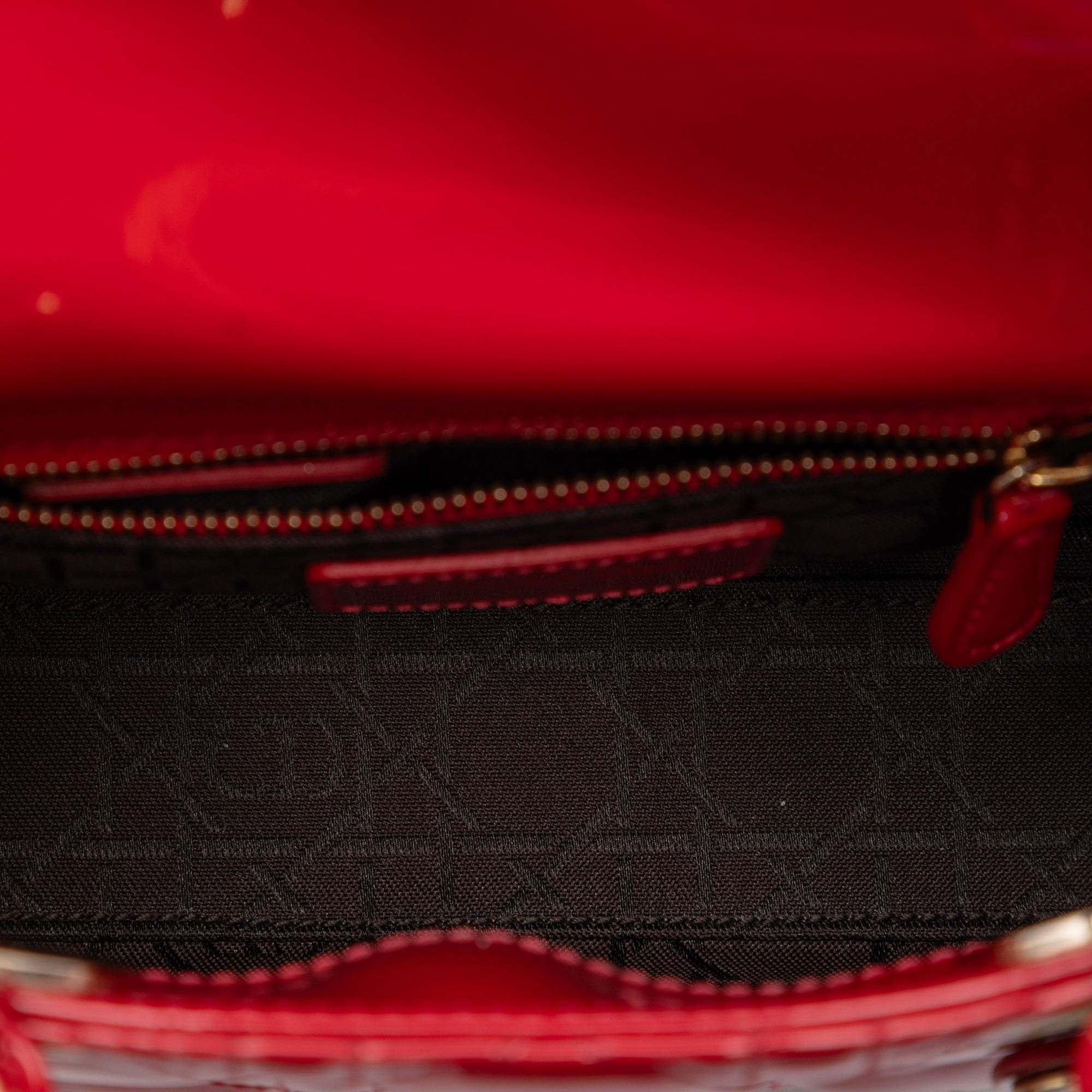 Mini Patent Cannage Lady Dior - Image 4