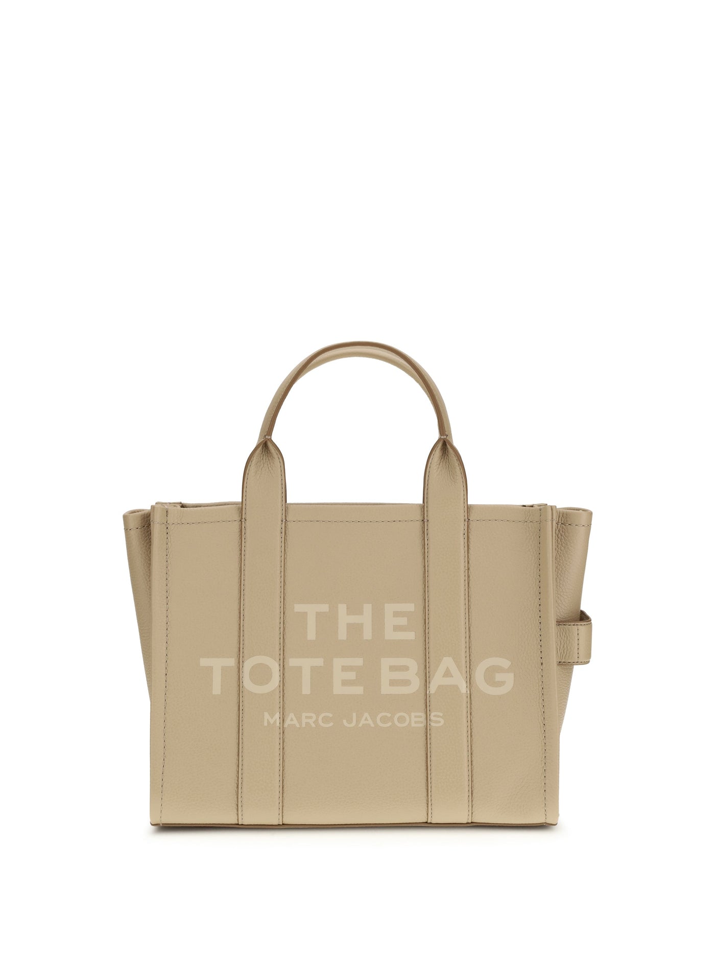 Marc Jacobs Tote Bag — Beige Calf Leather Bos Taurus