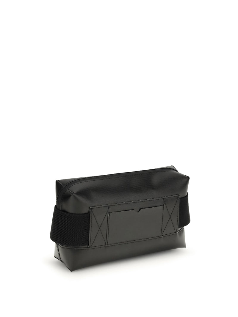 Marni Minimalist Calf Leather Belt Bag — Black Bos Taurus
