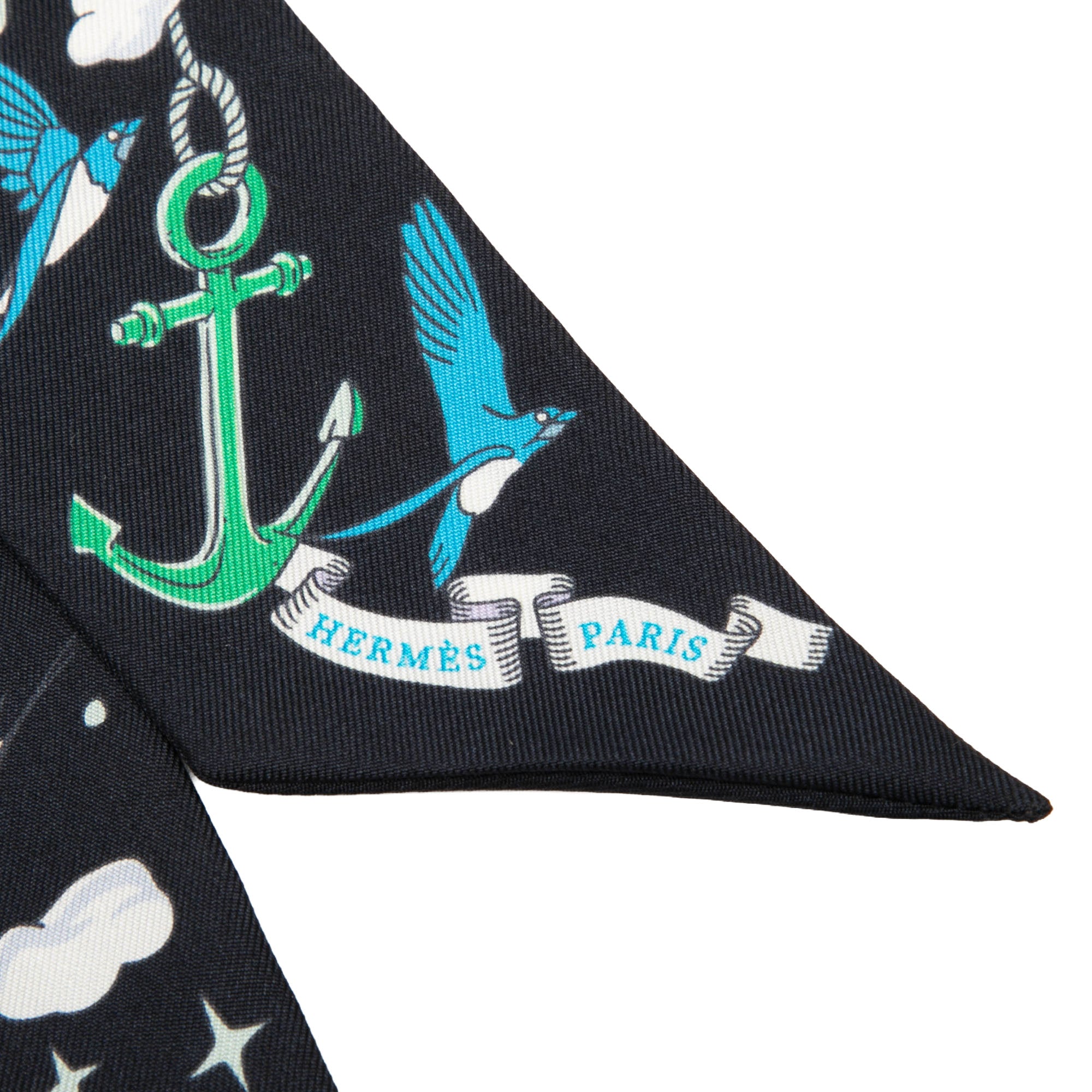 Sur Mon Nuage Silk Twilly Scarf - Image 3