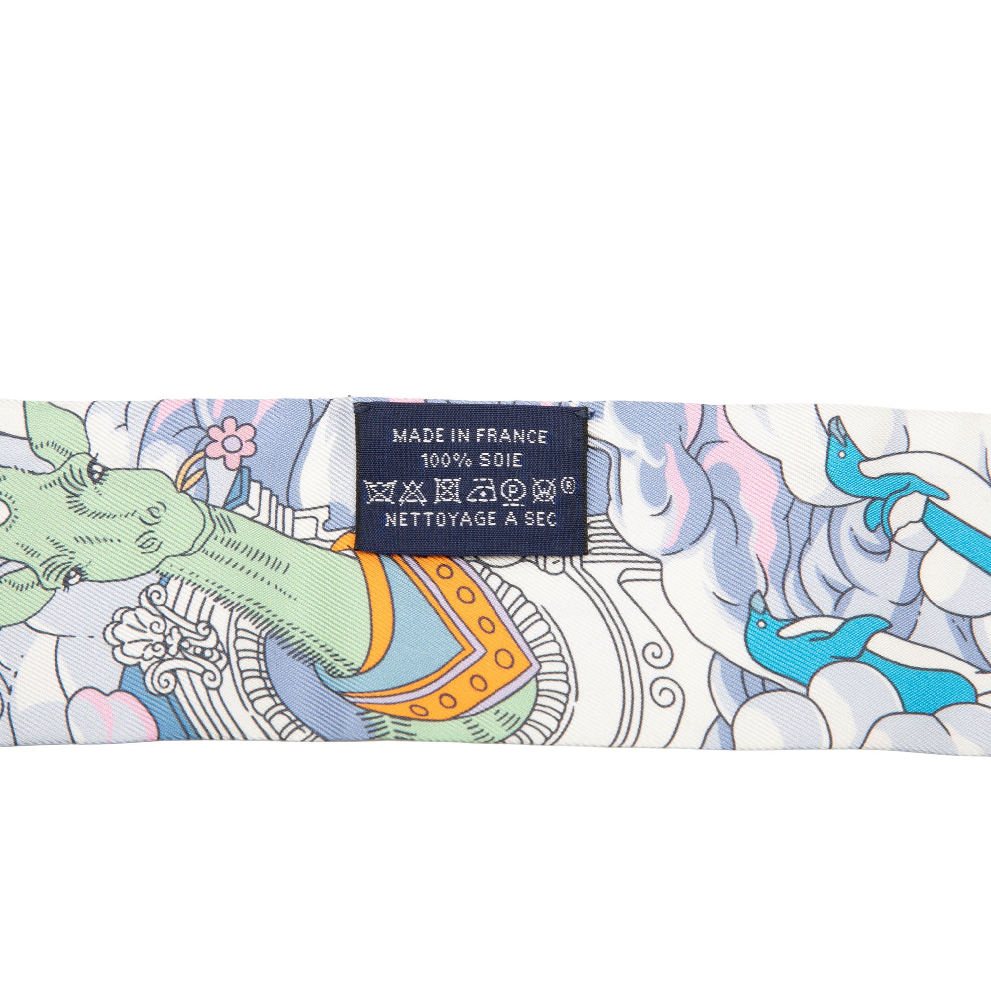 Sur Mon Nuage Silk Twilly Scarf - Image 4