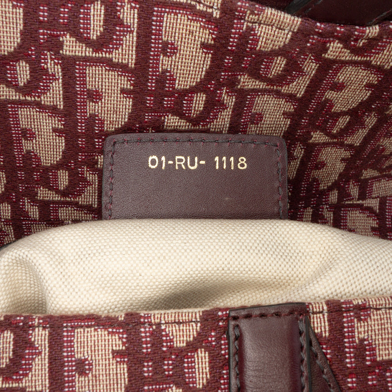 Oblique Canvas Saddle Bag - Image 6