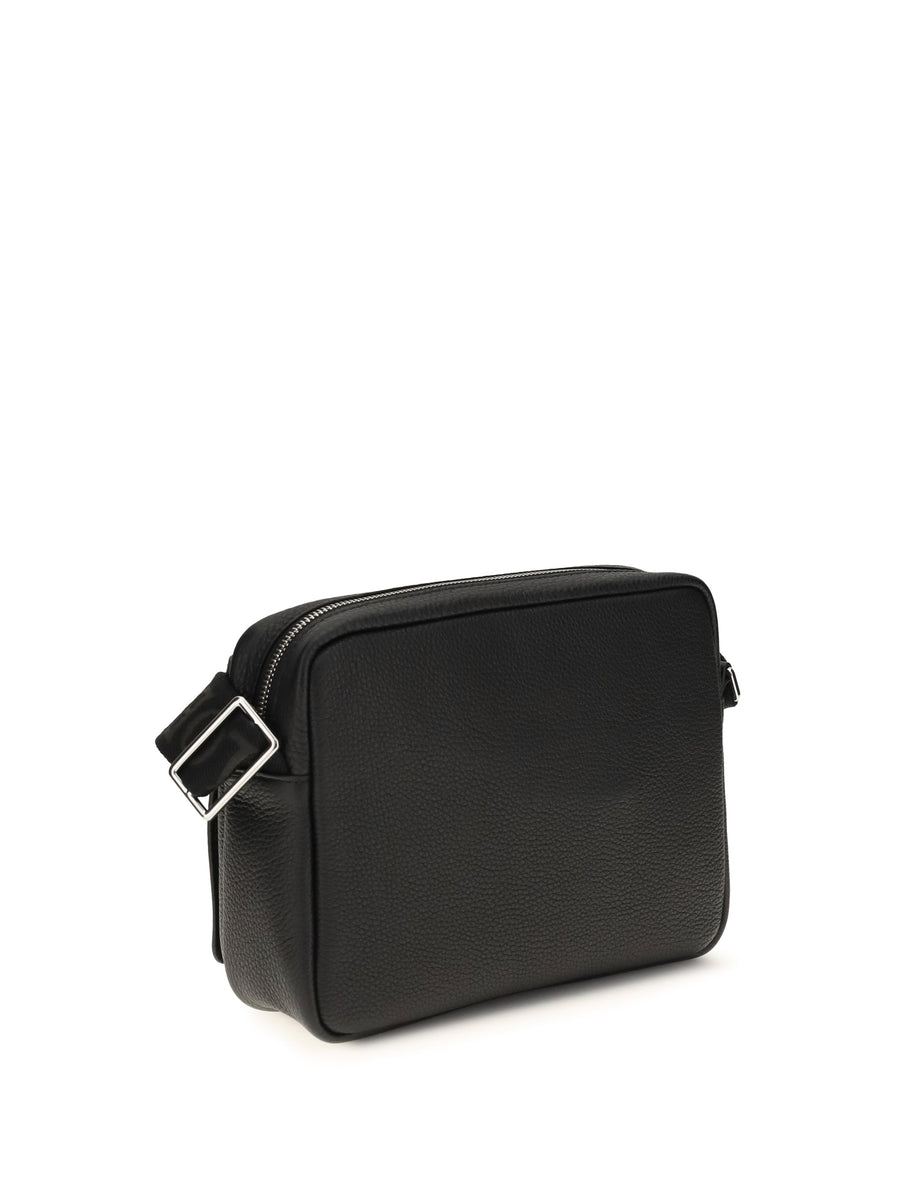 Loewe Messenger Bag — Black Calf Leather (bos Taurus)