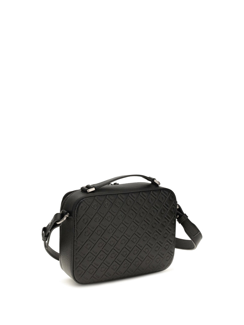 Ferragamo Crossbody Bag — Black Calf Leather