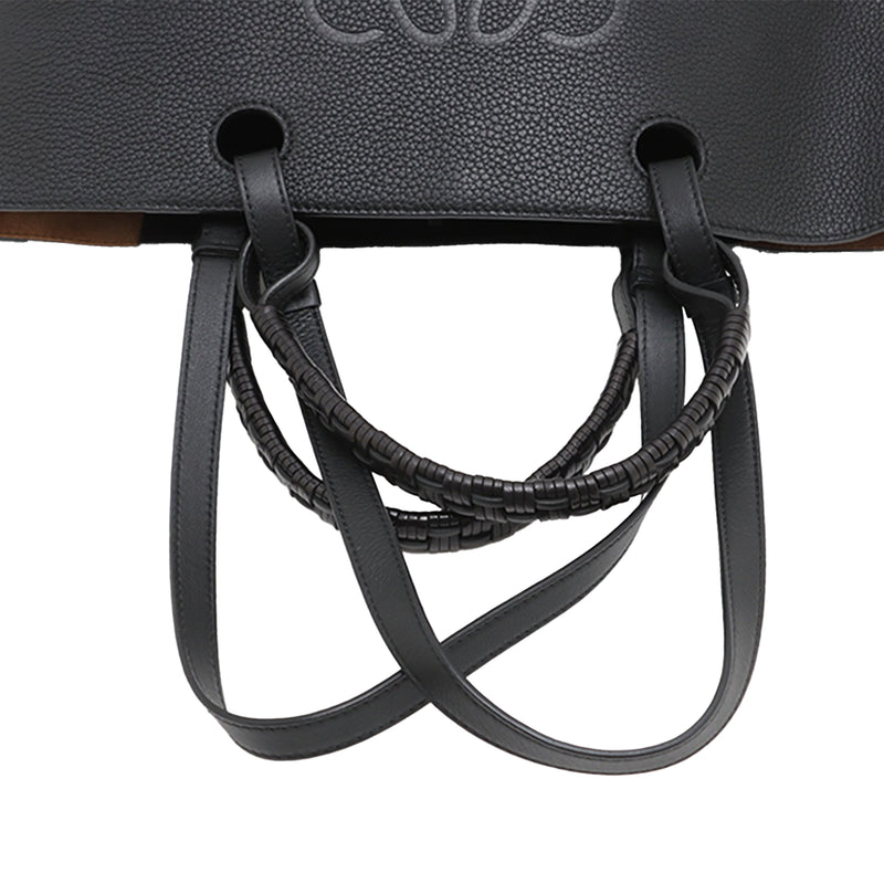 Small Grained Calfskin Anagram Tote - Image 7