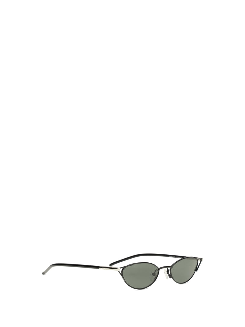 Alexander Mcqueen 861674i3331 Sunglasses — Black Metal