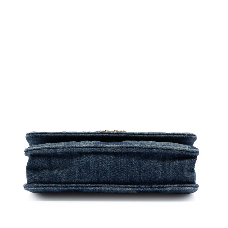 Denim 19 Flap Wallet On Chain - Image 3