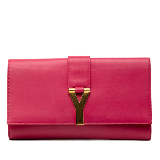 Leather Chyc Ligne Clutch - Image 1
