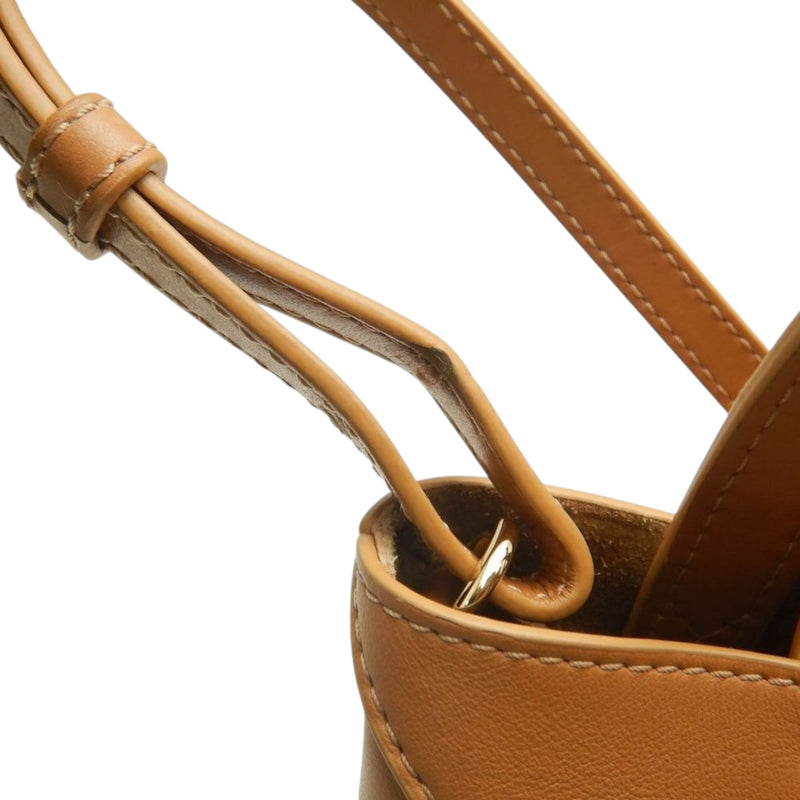 Mini Shiny Calfskin Puzzle Fold Tote - Image 16