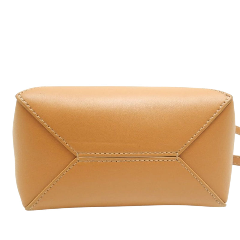 Mini Shiny Calfskin Puzzle Fold Tote - Image 3
