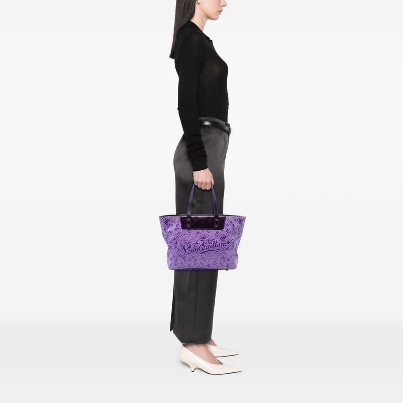 Takashi Murakami Coated Canvas Cosmic Blossom Tote PM - Image 7