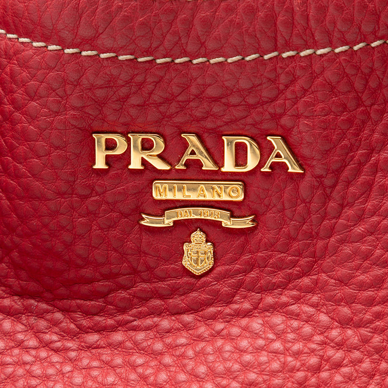 Vitello Daino Open Convertible Tote - Image 5