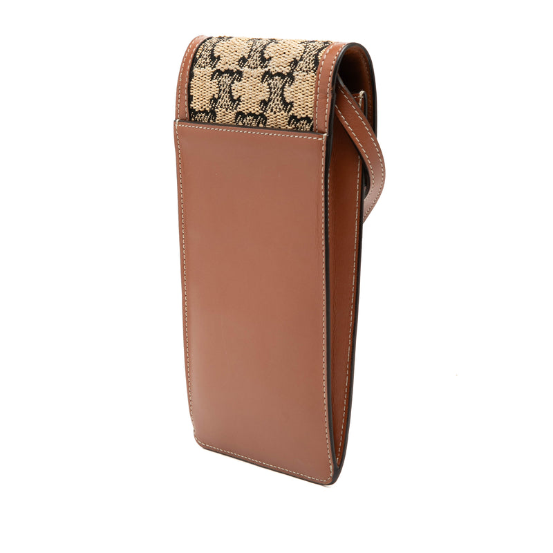 Triomphe Textile Triomphe Phone Pouch Flap Crossbody - Image 2