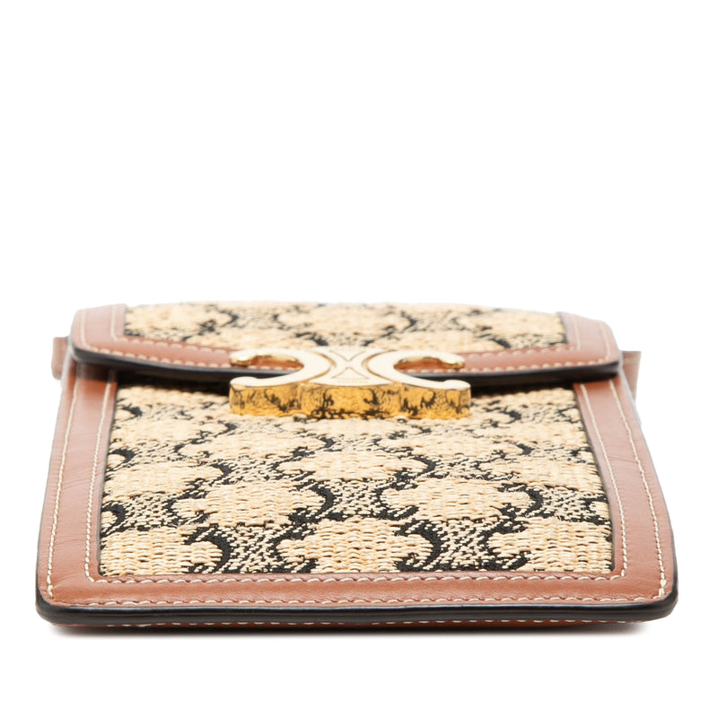 Triomphe Textile Triomphe Phone Pouch Flap Crossbody - Image 3