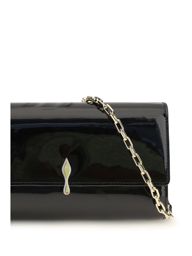 Christian Louboutin Bettina Wallet — Black Calf Leather Bos Taurus
