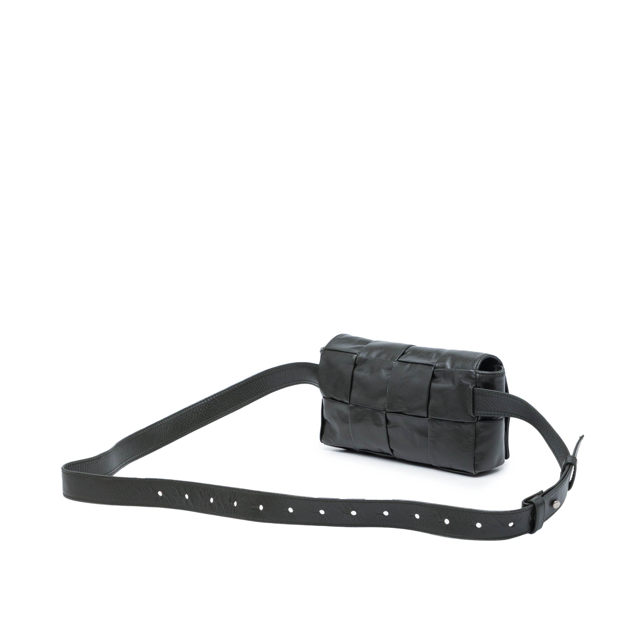 Paper Calfskin Intrecciato Cassette Belt Bag - Image 2
