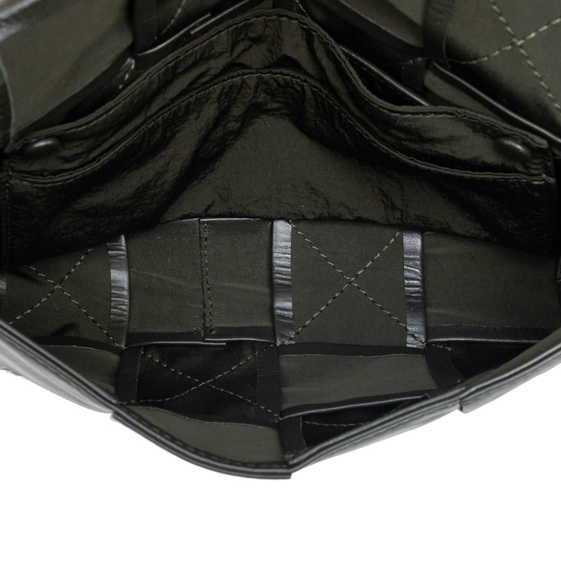 Paper Calfskin Intrecciato Cassette Belt Bag - Image 4