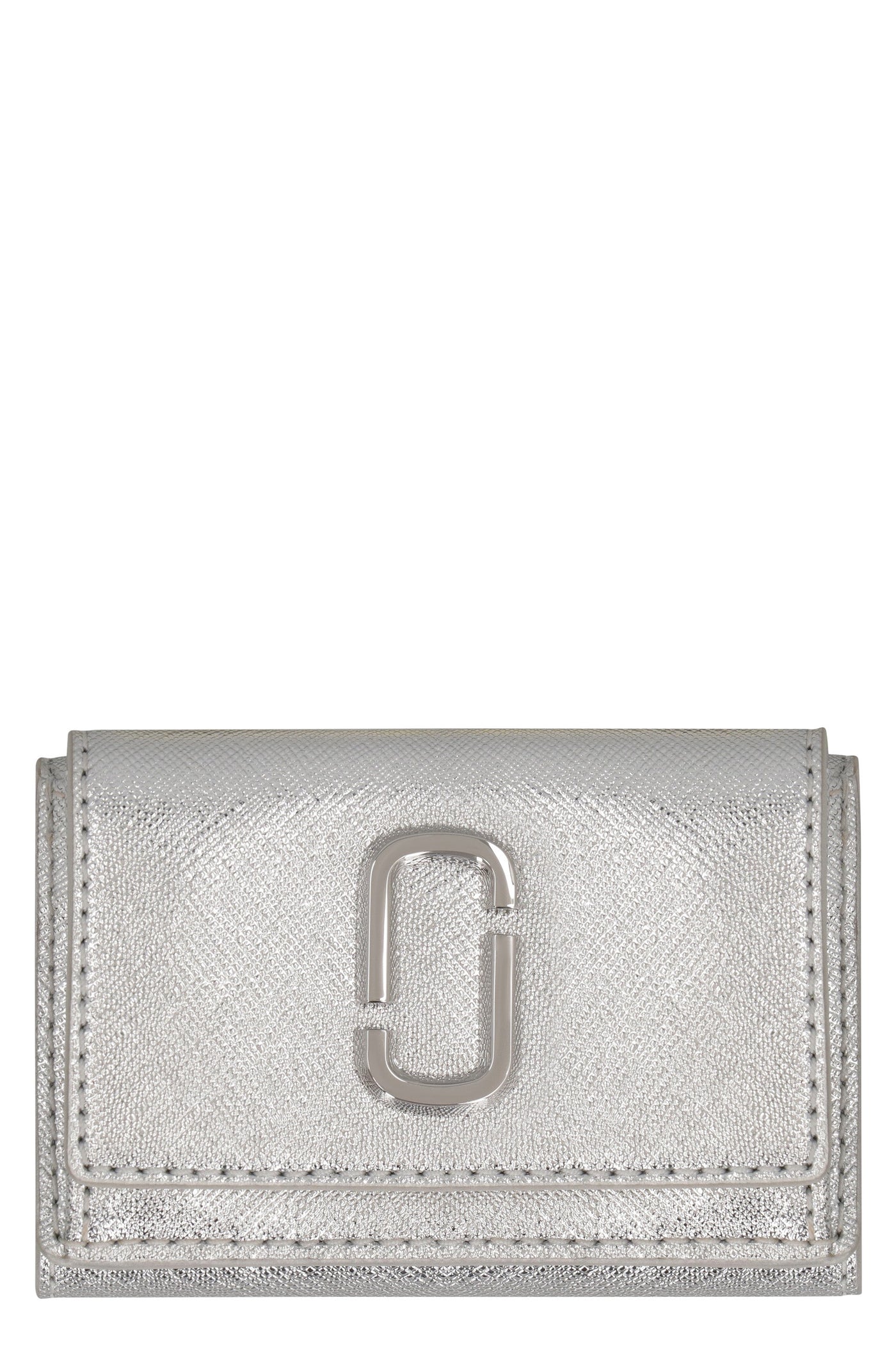Marc Jacobs Wallet — Silver Cow Hide