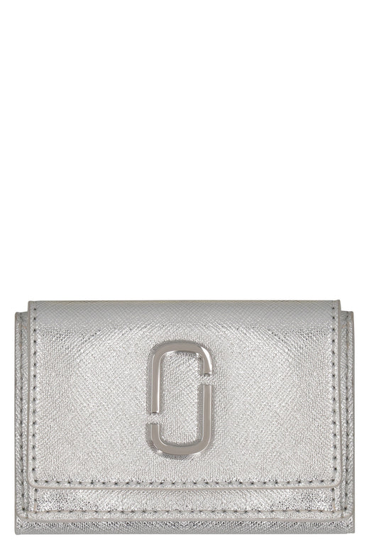 Marc Jacobs Wallet — Silver Cow Hide
