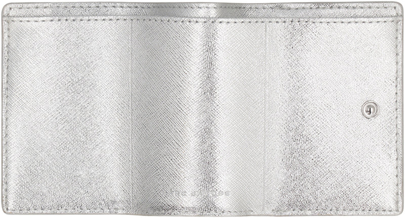 Marc Jacobs Wallet — Silver Cow Hide