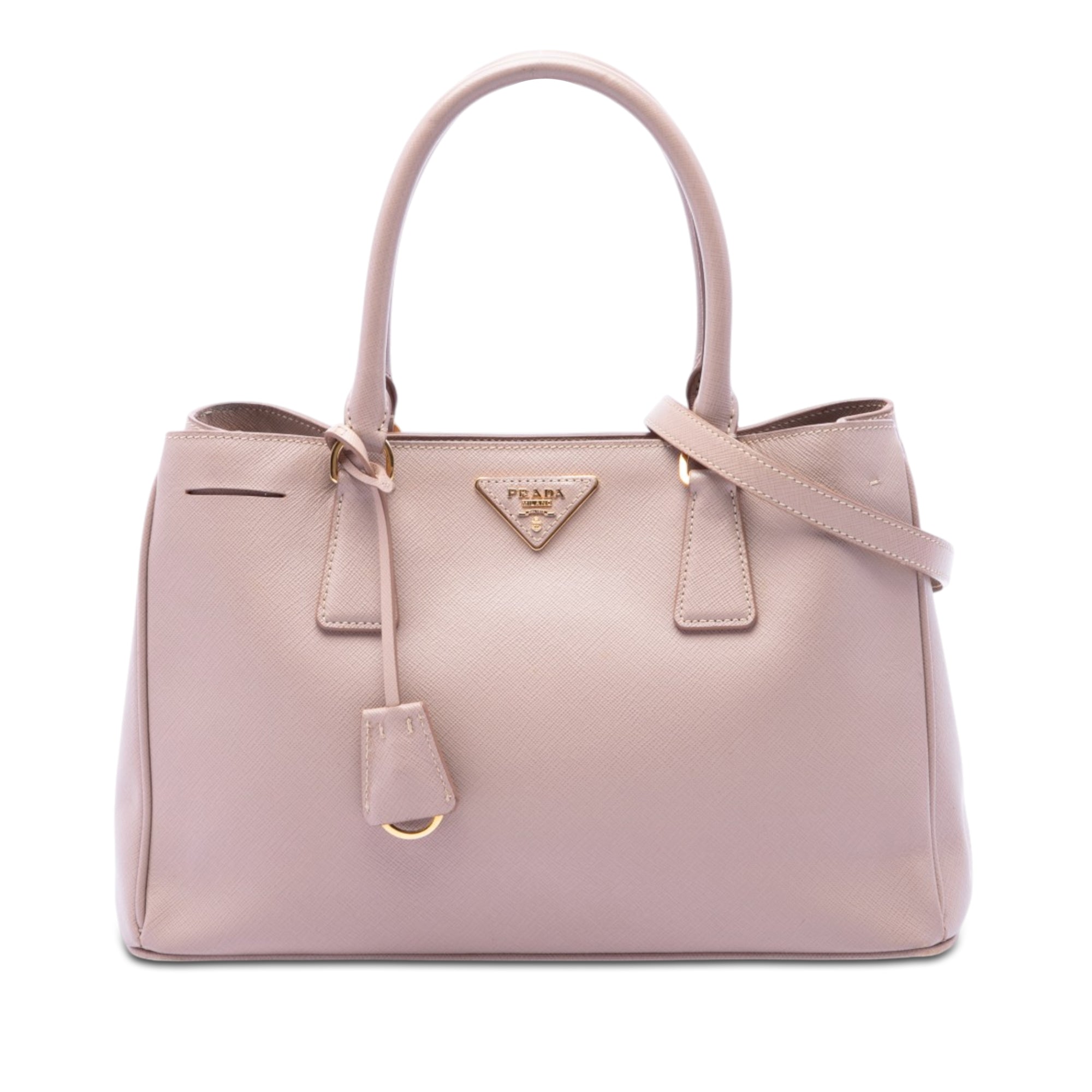 Medium Saffiano Lux Galleria Tote - Image 1