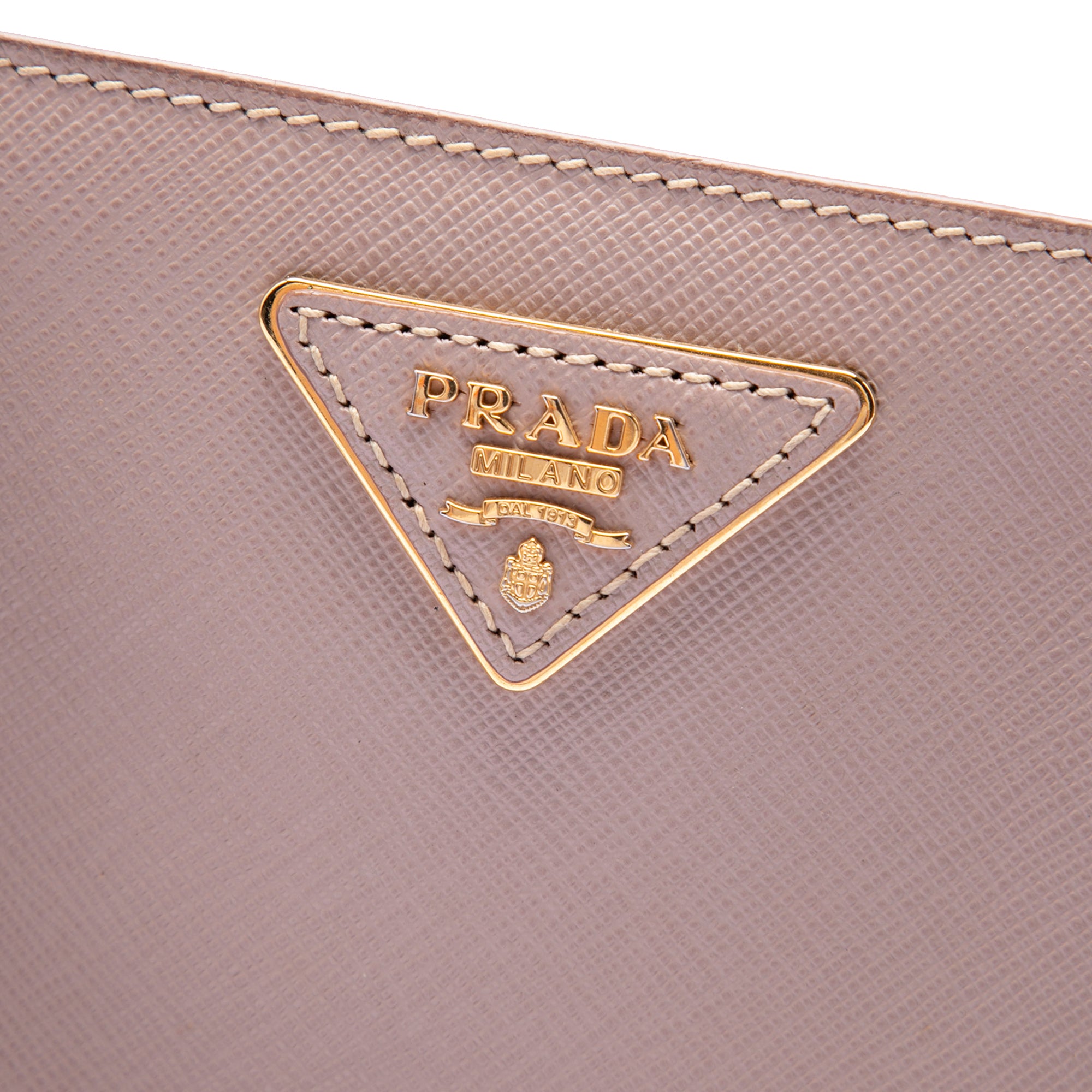 Medium Saffiano Lux Galleria Tote - Image 5