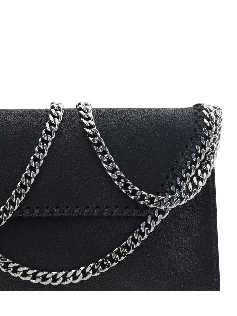 Stella Mccartney Shoulder Bag — Black Polyester