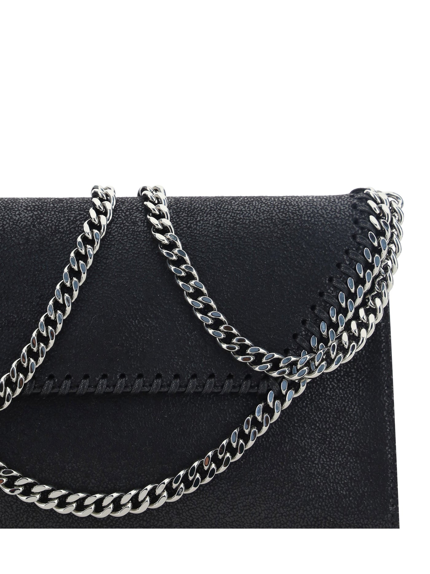 Stella Mccartney Shoulder Bag — Black Polyester
