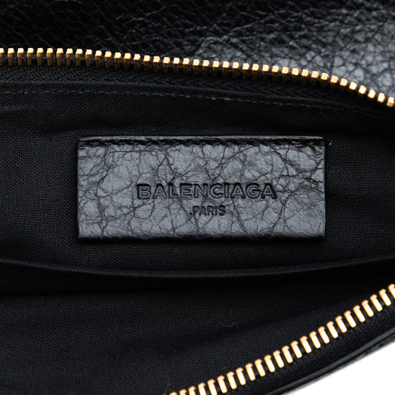 Lambskin Motocross Giant 12 Zip Around Flat Clutch - Image 6