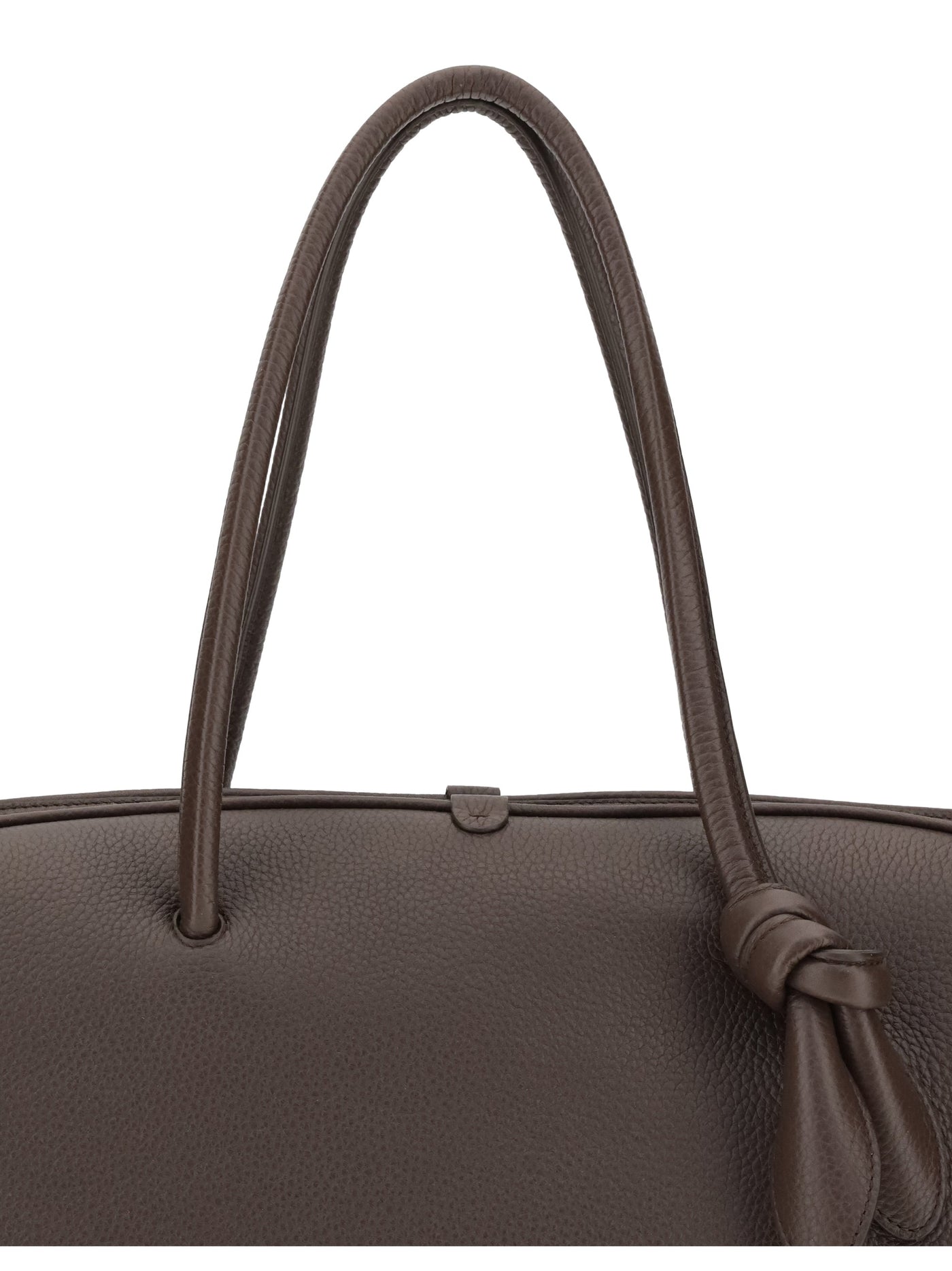 Jacquemus Top Handle Bag — Brown Calf Leather Bos Taurus