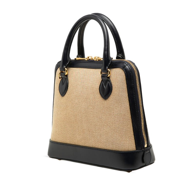 Small Canvas Horsebit 1955 Satchel - Image 2