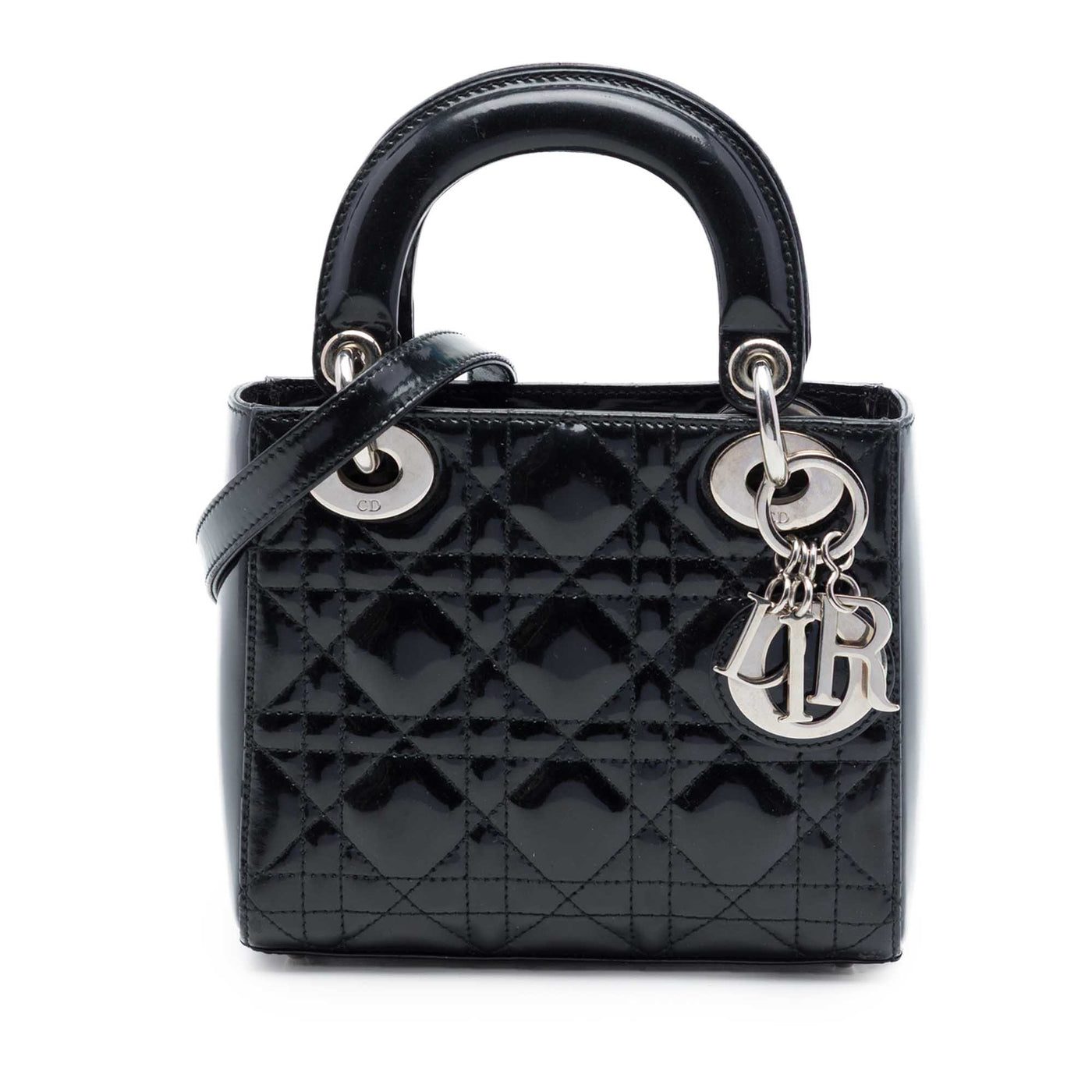 Mini Patent Cannage Lady Dior - Image 1