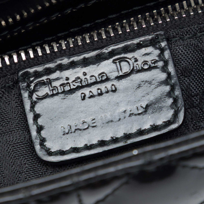 Mini Patent Cannage Lady Dior - Image 5