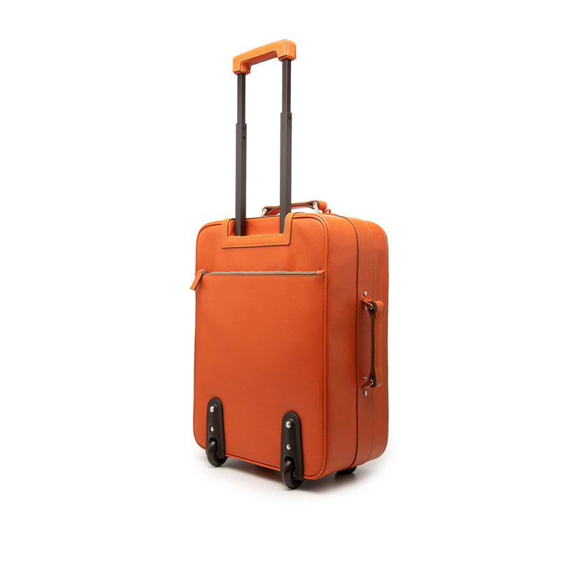 Saffiano Carry On Trolley Suitcase - Image 2