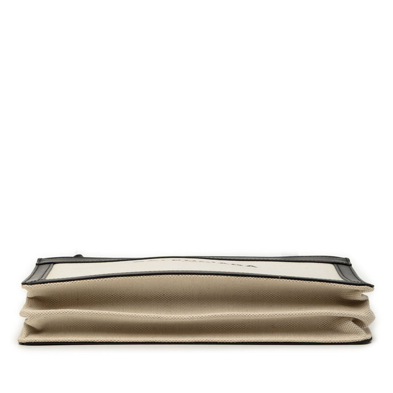 Canvas Navy Pochette Crossbody - Image 3