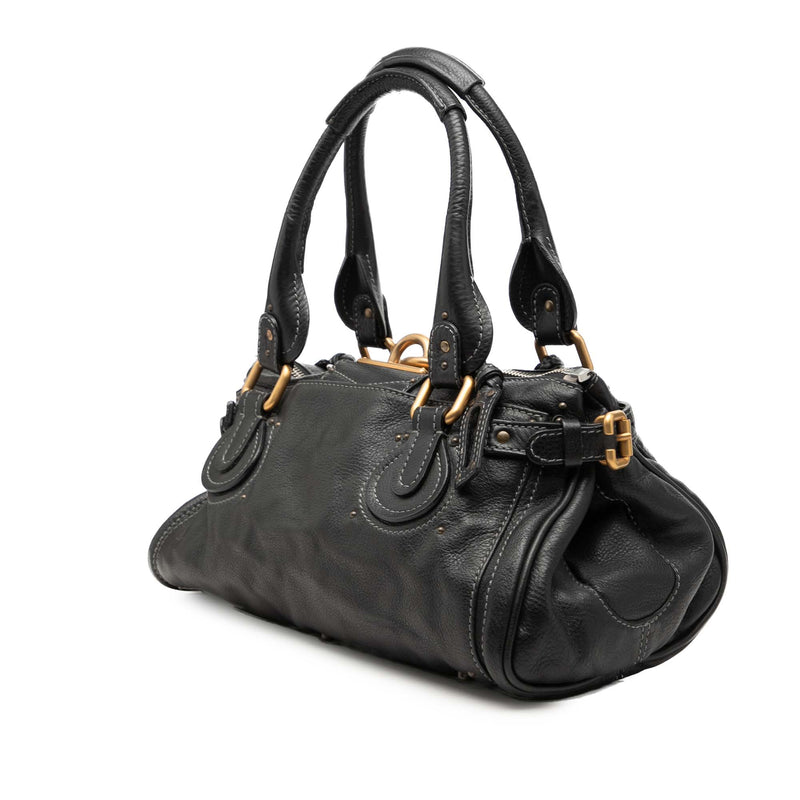 Leather Paddington Handbag - Image 2